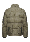 Quilted Olive Puffer Jacket