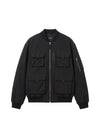Oversized Black Zip Hoodie