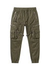 Olive Cargo Jogger Set